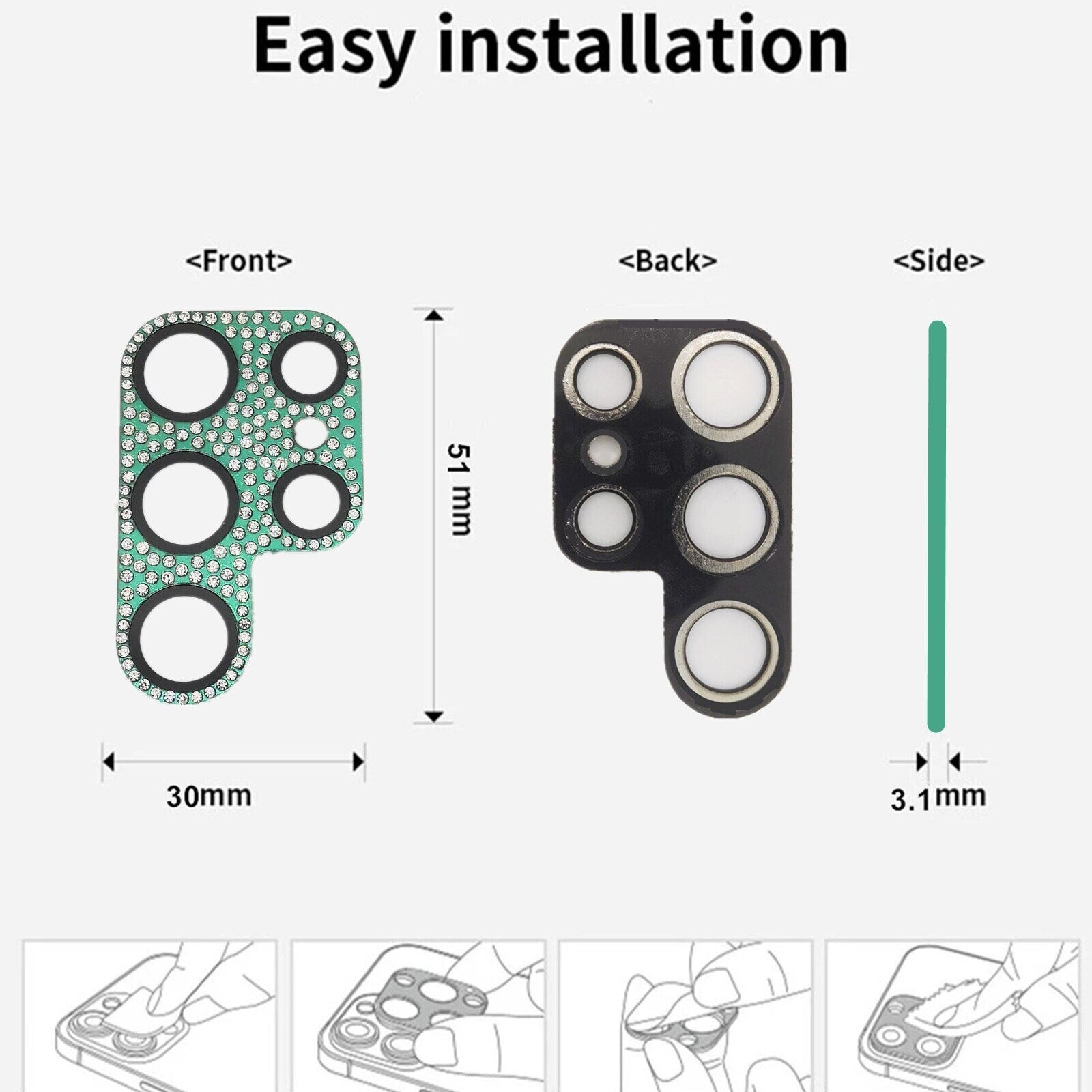 Mobile Camera Lens Glass | Camera Lens Glass | Easy Cases