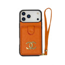 Metal Emblem Protective iPhone Case - Orange - iPhone 18 Pro Max | FlairCases