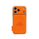 Embossed Emblem Protective iPhone Case - Orange - iPhone 17 Pro Max | FlairCases