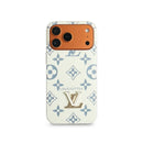 White Monogram Protective iPhone Case - White - iPhone 18 Pro Max | FlairCases