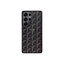 Black Chevron Magnetic Samsung Galaxy Case - Samsung S26 Ultra - Without MagSafe | FlairCases
